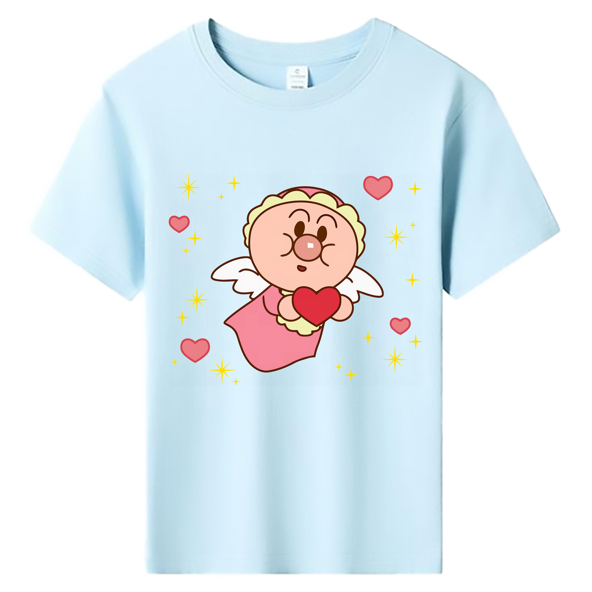 （画像用） アンパンマン Anpanman 綿100％キッズTシャツ（フロントプリント）